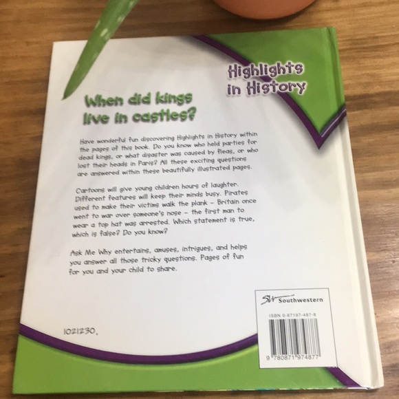 Ask my why history book - Picture 2 of 3